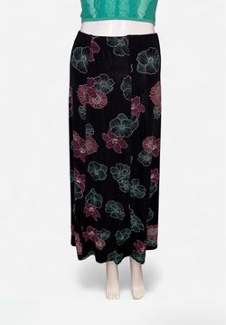 90’s Y2K vintage Black maxi skirt
