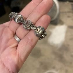 Vintage Sterling Silver Bracelet