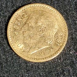 1918 cinco pesos