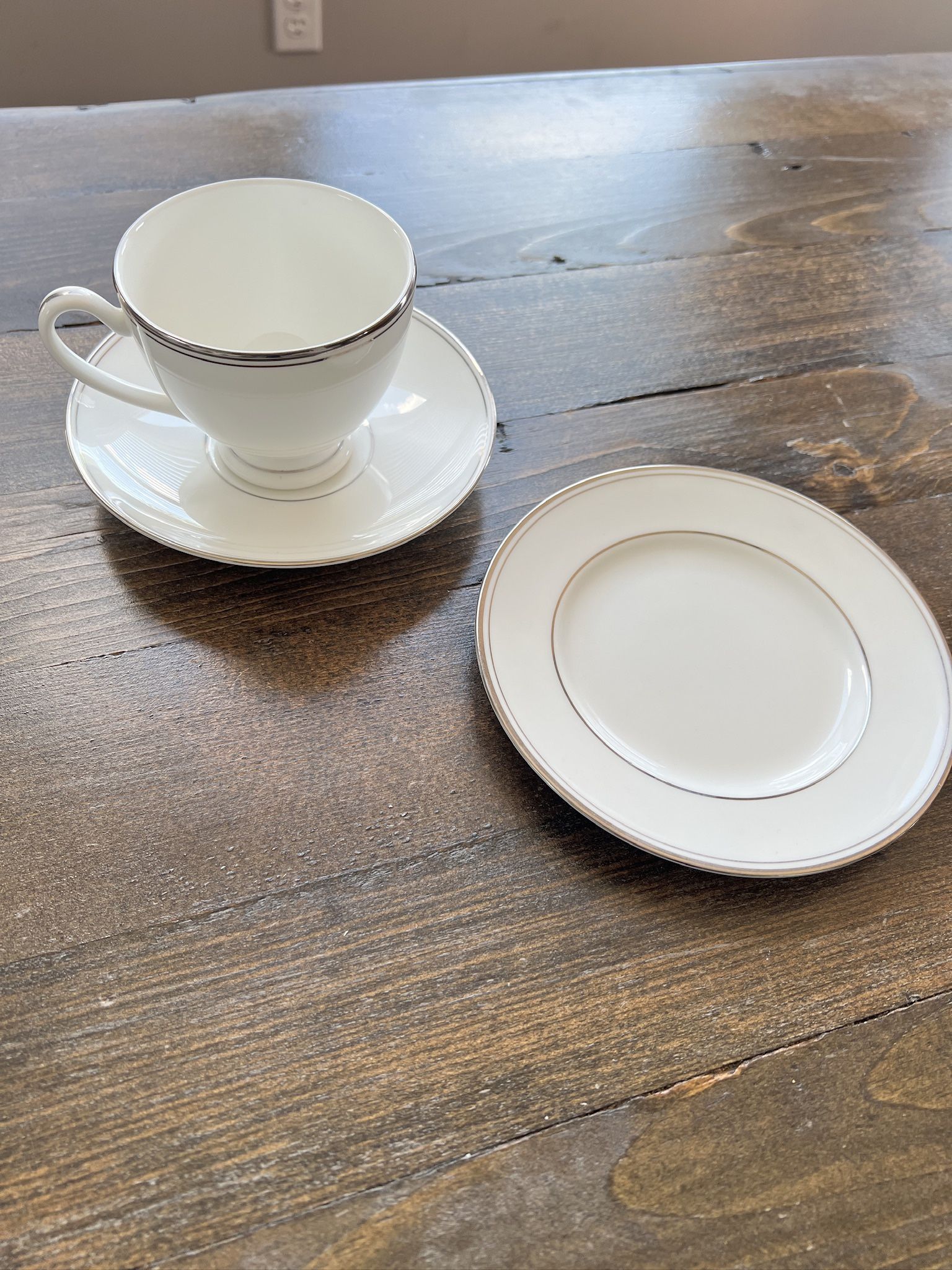 Waterford platinum tea Set