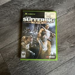 The Suffering Ties That Bind XBOX Classic Video Game CIB Complete in Box