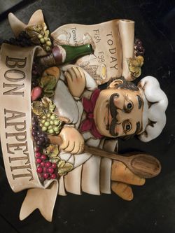 Chef Kitchen Wall Decor