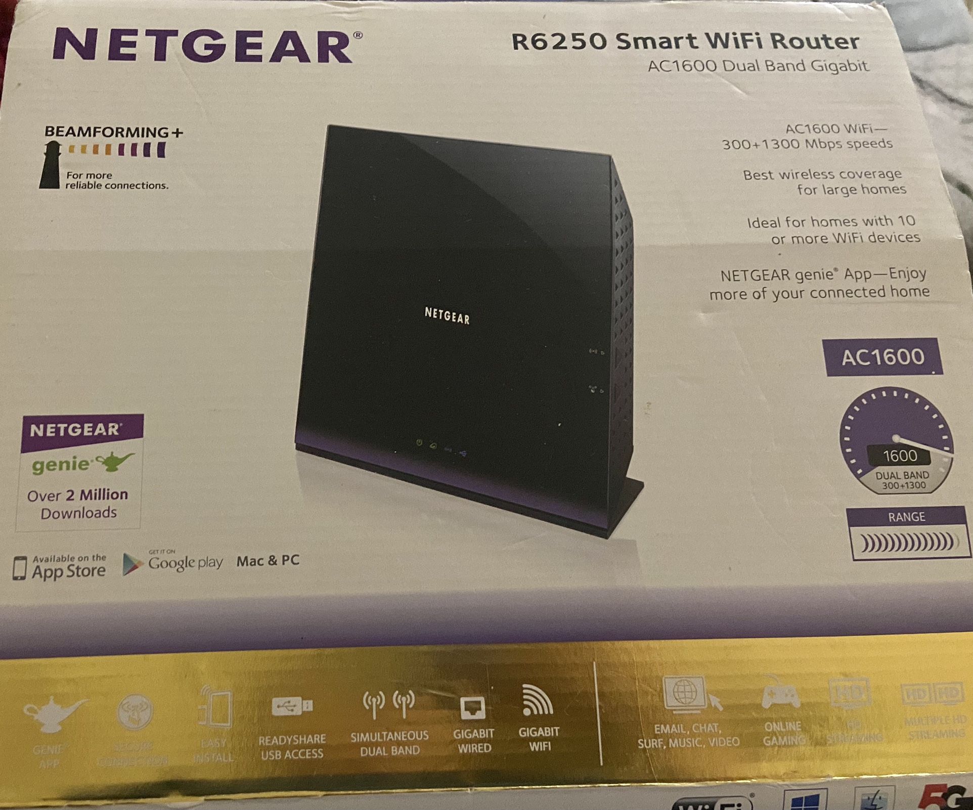 Netgear R6250 Smart WIFI Router
