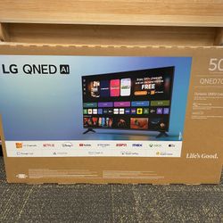LG 50QNED70AUA 50" QNED70 Series 4K UHD QNED AI Smart webOS 25 TV