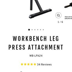 Powertec Leg Press Attachment