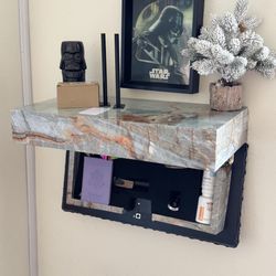 Shelf & Hidden storage