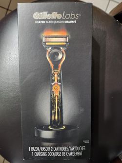 Gillette. Heated Razor For Men. Afeitadora Para Hombres
