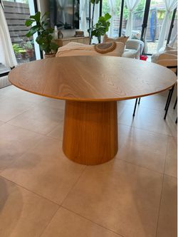 Table from City Furniture/ Chairs from CB2