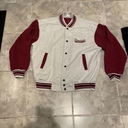 Vintage 90s Stardust Hotel Las Vegas Bomber Letterman Varsity Jacket  Size L