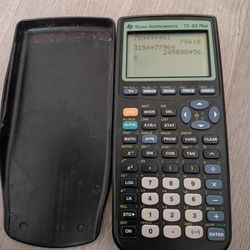 TI83 TI-83 Plus Graphic Calculator Texas Instruments Graphing TI83 +