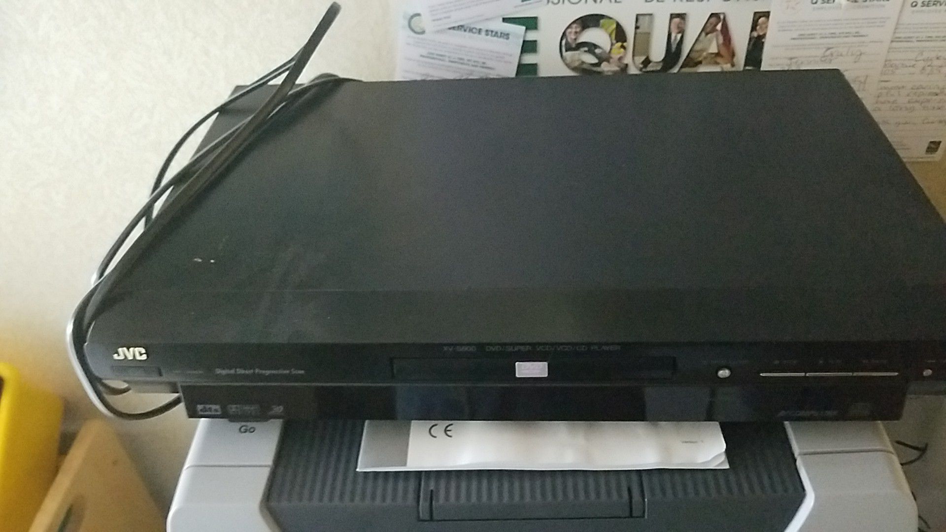 Jvc XV-S500 DVD player