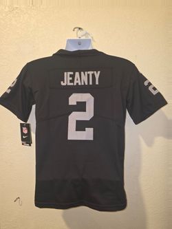 New Kids Raiders Jeanty #2 Black Jerseys Stitched