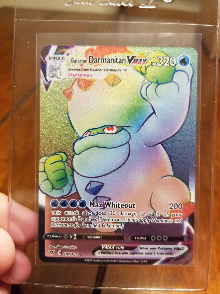 Vivid Voltage Rainbow Rare Darmanitan secret pokemon