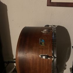 Vintage   Ludwig  Tom    Solid  Wood  