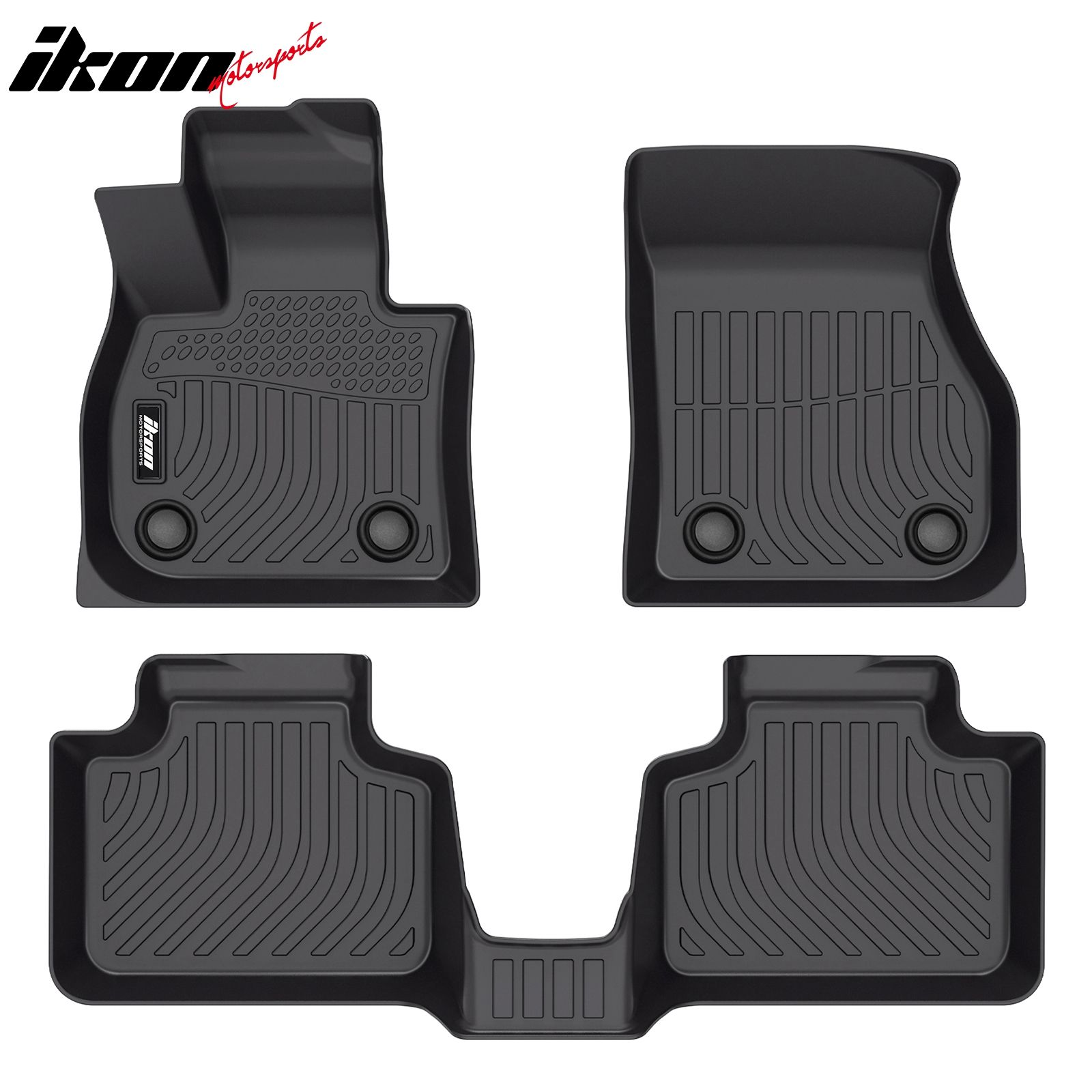 Fits 2025 Mini Cooper Countryman Non-Slip 3D Floor Mats All Weather TPE Carpets