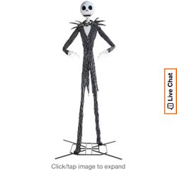 Animated 13ft Jack Skellington Halloween Decor