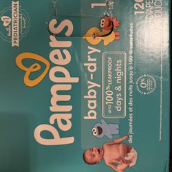 Pampers Size 1 Count 120