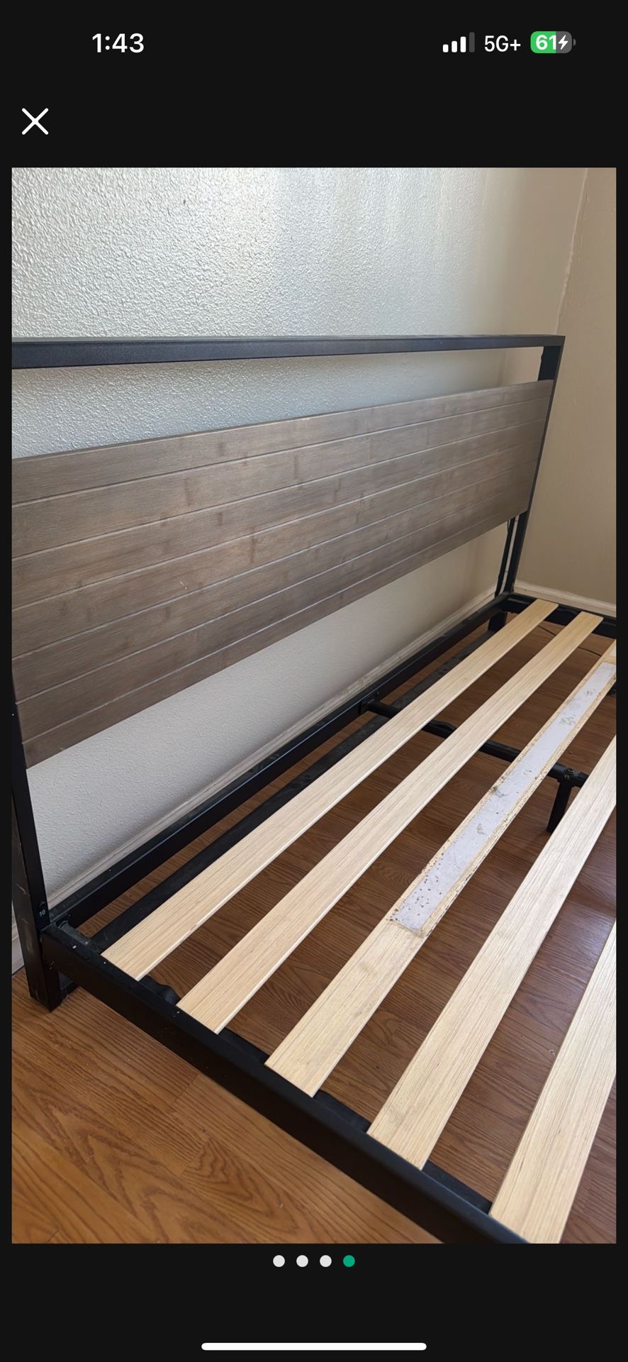 Bed Frame For A Calking Bed