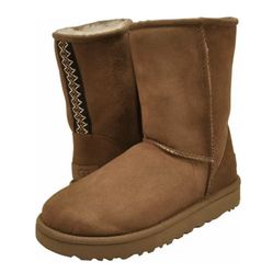 UGG CLASSIC SHORT TASMAN BRAID WOMENS 8