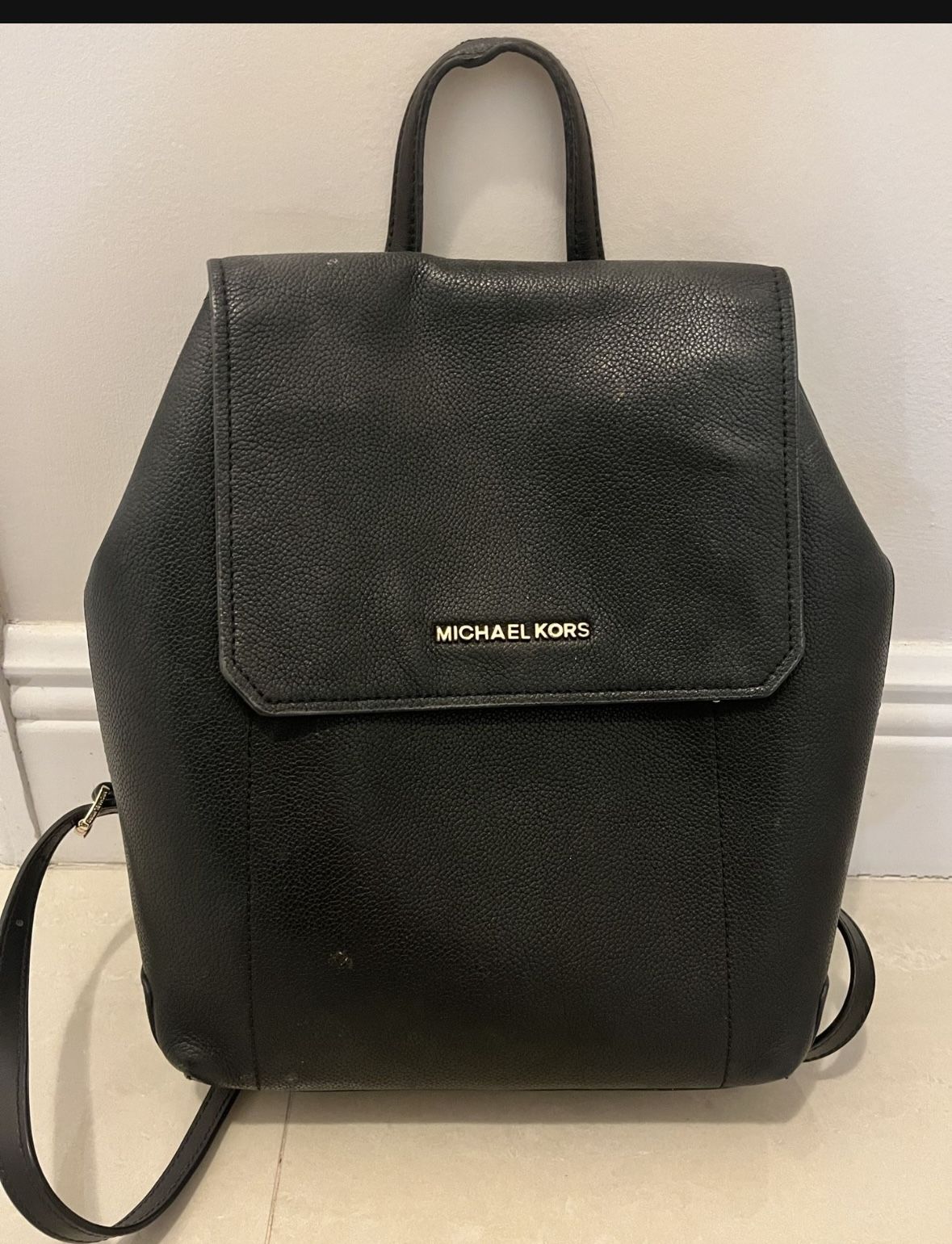 Michael Kors Leather Backpack Purse
