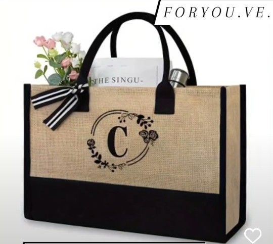 Bolsos Personalizados Con Tu Inicial