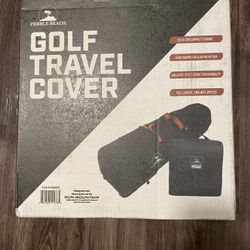 Pebble beach Golf Bag Travel Cover