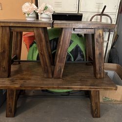 Rustic Wood Coffee Table 