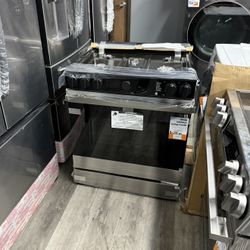 Samsung BESPOKE Stainless Steel Slide In Gas Range With Airfry💥FINANCING AVAILABLE 💥