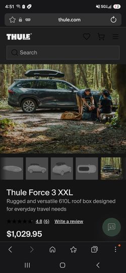 Thule force 3 XXL