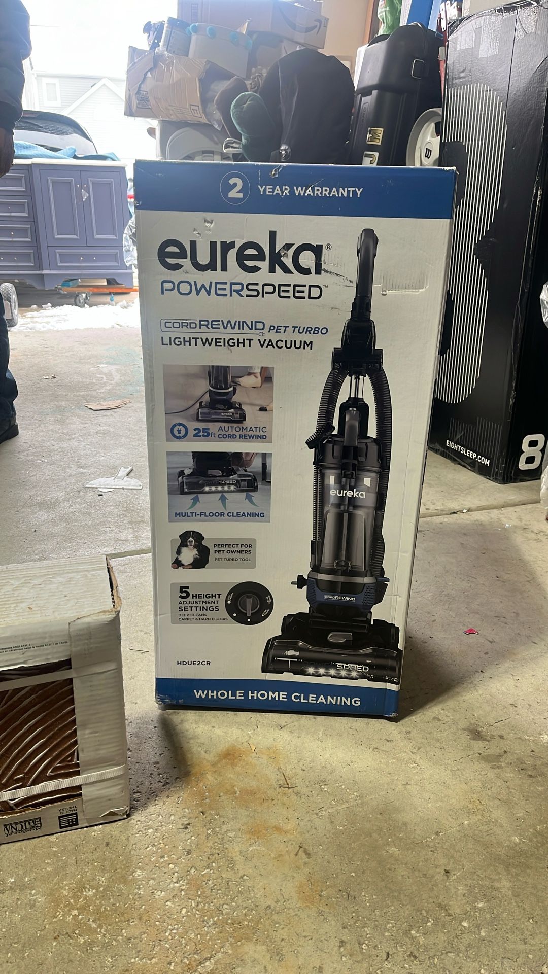 Eureka Power speed Lightweight Vacuum New