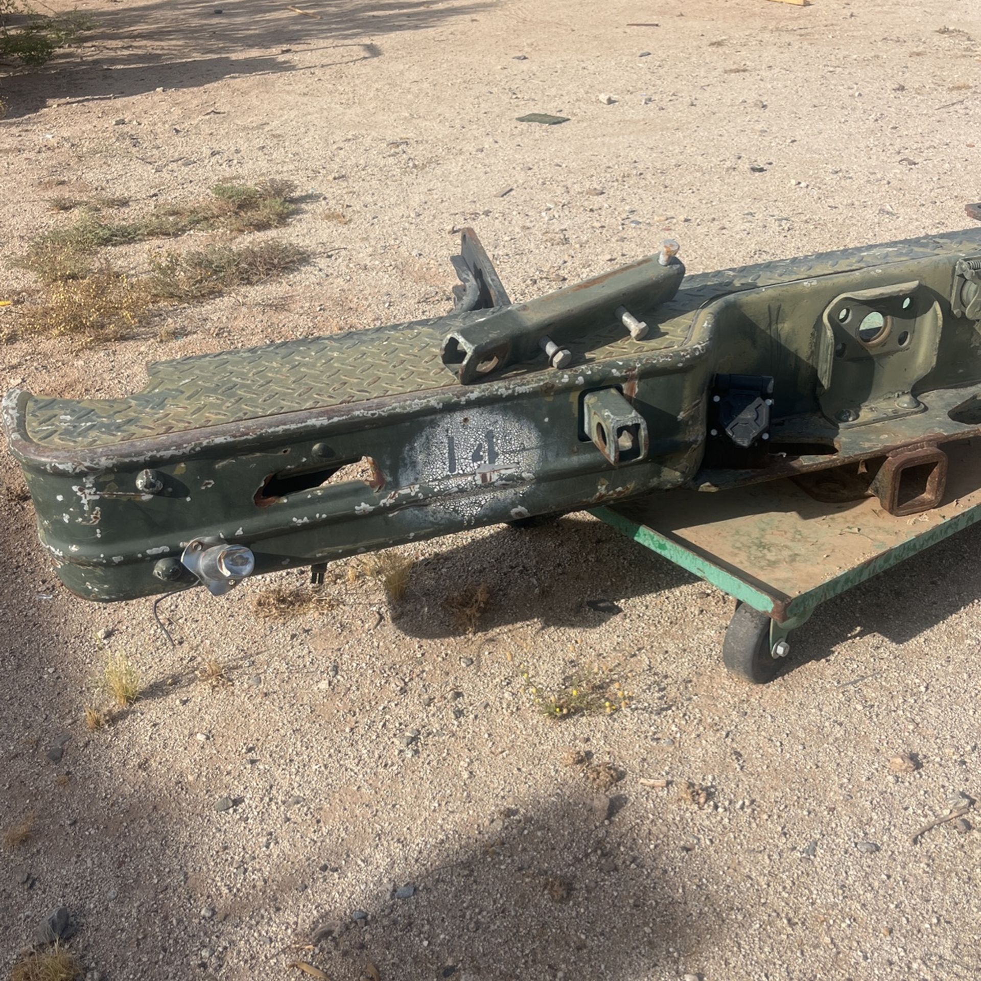 7387 Chevy Cucv K10 K20 K30 Military Rear Bumper for Sale in Queen