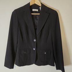 Amanda Smith Women's Size 6 Black Blazer Rn 13711 
