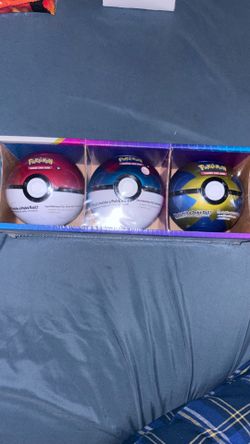 Pokemon TCG Poké Ball Tin 3-Pack Costco Exclusive | 2020 Factory Sealed