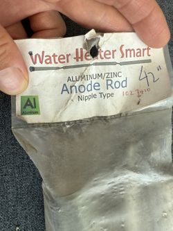 New Anode Rod 3x (Water Heater )