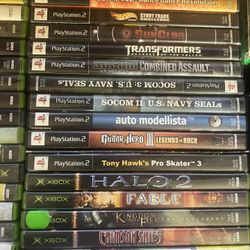 Ps2 And Xbox Games