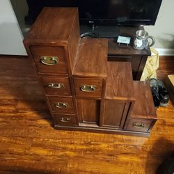 decorative shelves/drawers
