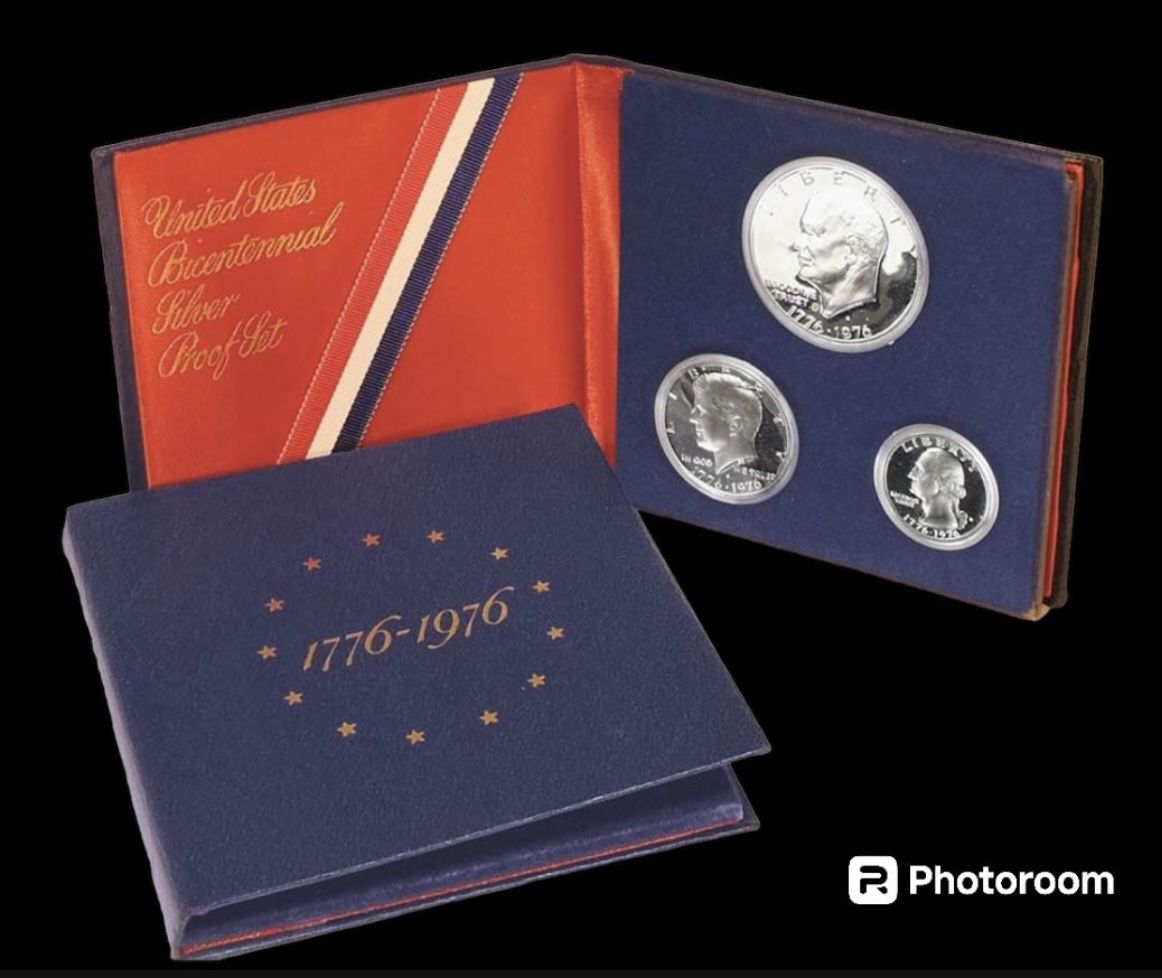 Coin USA 1976 Set  40% Silver. Collectable 