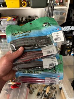 Gary Yamamoto Custom Bait Senko’s  5” & 6” #31 total!