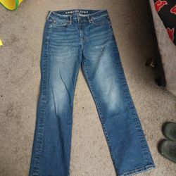 MEN'S AMERICAN EAGLE BOOT CUT JEANS