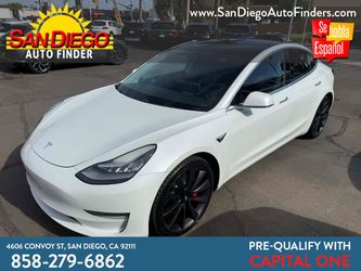 2020 Tesla Model 3 Performance AWD, Premium Wheels,