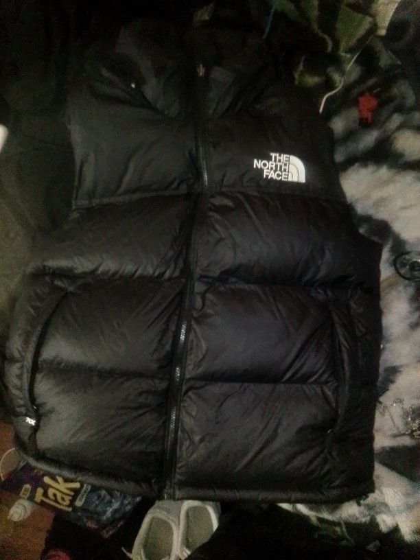 North face,Vest,Black,L