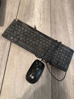 HP Wired Keyboard and Mouse Combo
