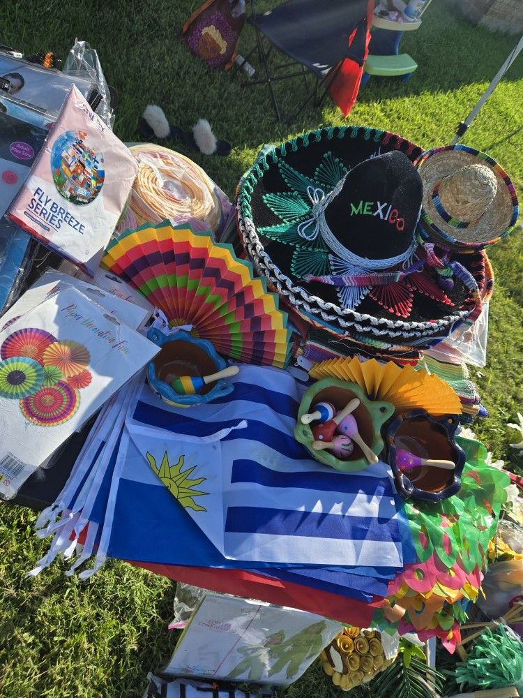 Latino/ Spanish Festa Decor Over 100 Pce