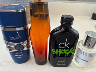 Men’s cologne.