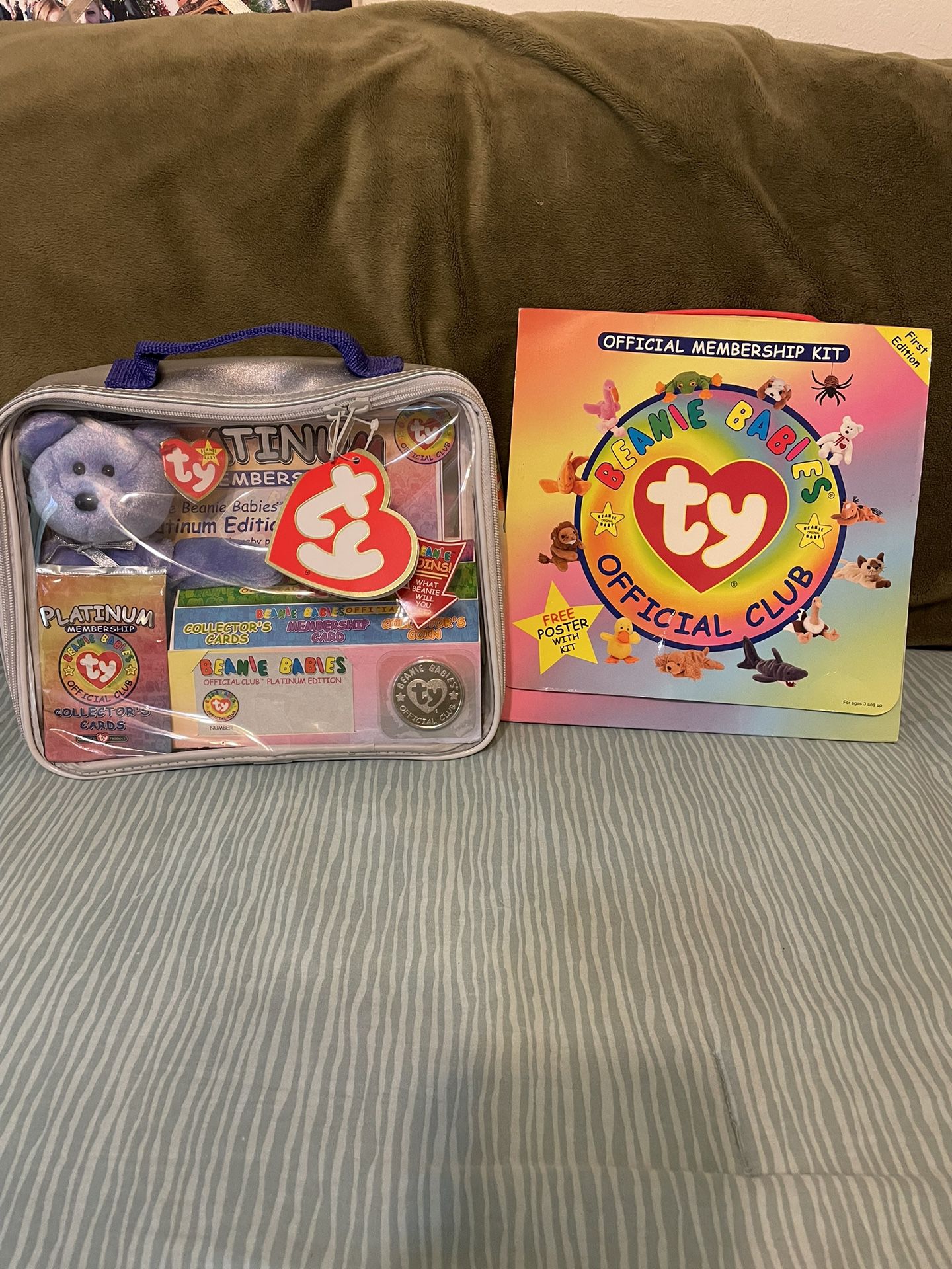 Beanie Babies, Official Club Case And Membership Kit