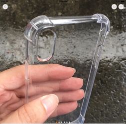 For iPhone X xs/x Max cases ,clear shockproof TPU Bumper Mobile Case.