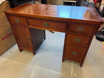 Simonson Computer Desk - Dark Cherry