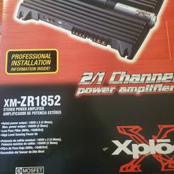 Sony Xplod Amplifier