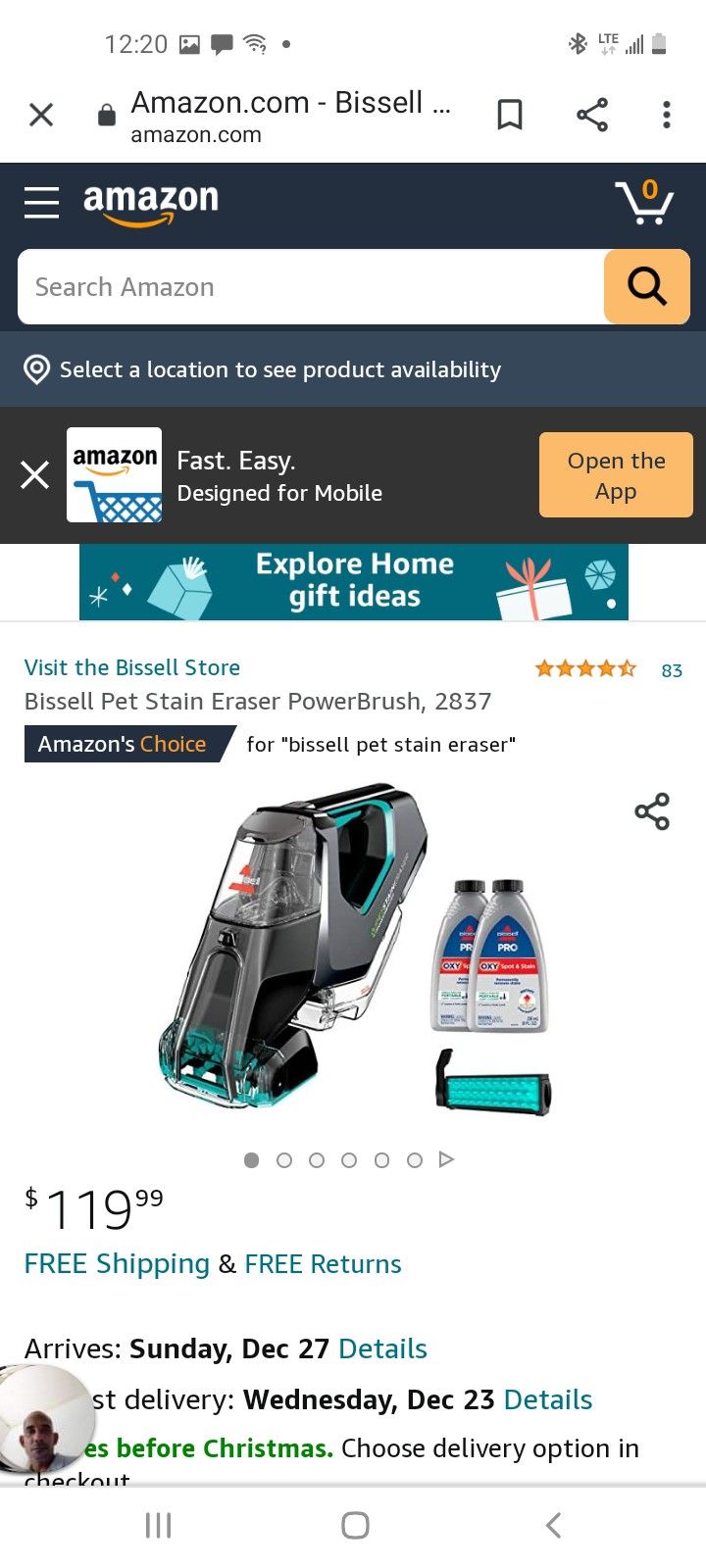 Brand new handheld vacuum