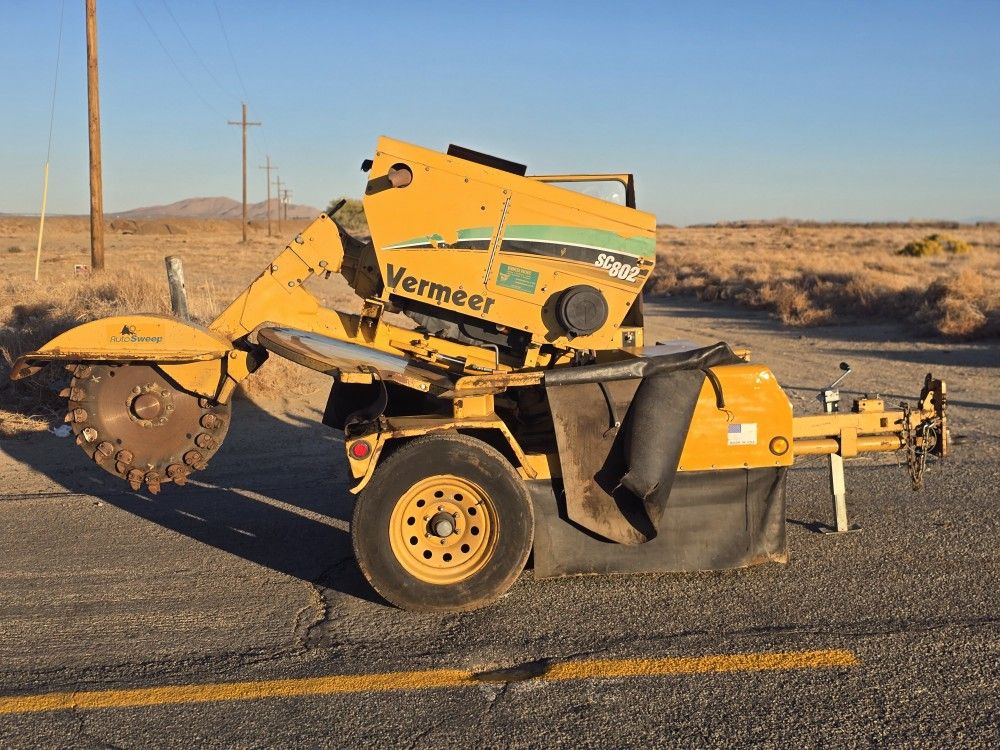 2007 Vermeer SC802 Portable Stump Grinder